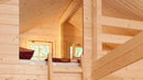 Weka Weekendhaus Teola 155, 430x560, Naturbelassen