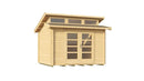 Weka Gartenhaus Sunburry 158, 300x300, Naturbelassen