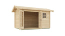 Weka Gartenhaus Geelong 163, 340x300, Naturbelassen