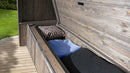 Weka Sitzlaube Merano, 171x93, Silbergrau