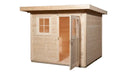 Weka Gartenhaus Blackmount 170, 235x240, Naturbelassen