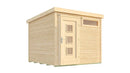 Weka Gartenhaus Granby wekaLine 171, 295x301, Naturbelassen