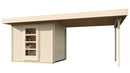 Weka Gartenhaus Kingston wekaLine 172, 500x211, Naturbelassen