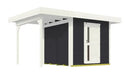Weka Gartenhaus Softline Kingston 172, 382x241, Anthrazit