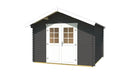 Weka Gartenhaus Vaduz 209, 300x250, Carbongrau