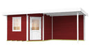 Weka Saunahaus Salo, 601x298, Schwedenrot
