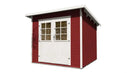 Weka Gartenhaus Barrie wekaLine 219, 235x241, Schwedenrot