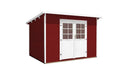 Weka Gartenhaus Barrie wekaLine 219, 295x300, Schwedenrot
