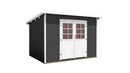 Weka Gartenhaus Barrie wekaLine 219, 295x300, Anthrazit