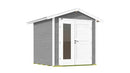 Weka Gartenhaus Blackmount 224, 205x209, Carbongrau