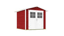 Weka Gartenhaus Blackmount 224, 235x239, Schwedenrot