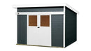 Weka Schiebetürhaus Stockton 225, 295x215, Anthrazit