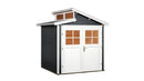 Weka Gartenhaus Blackmount 226, 205x209, Anthrazit