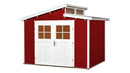 Weka Gartenhaus Blackmount 226, 295x209, Schwedenrot