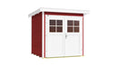 Weka Gartenhaus Blackmount 227, 205x209, Schwedenrot