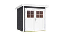Weka Gartenhaus Blackmount 227, 205x209, Anthrazit