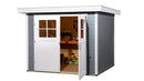 Weka Gartenhaus Blackmount 227, 235x239, Carbongrau