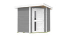 Weka Gartenhaus Blackmount Angle 229, 209x205, Carbongrau