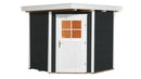 Weka Gartenhaus Blackmount Angle 229, 209x205, Anthrazit