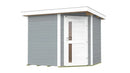 Weka Gartenhaus Blackmount Angle 229, 239x235, Carbongrau