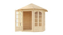 Weka Pavillon 234, 282x305, Naturbelassen