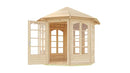 Weka Pavillon 234, 282x305, Naturbelassen