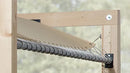 Weka Gartenoase 235, 324x324, Naturbelassen