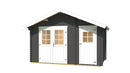 Weka Gartenhaus Vaduz 253, 370x200, Carbongrau