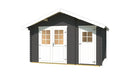 Weka Gartenhaus Vaduz 253, 370x250, Carbongrau