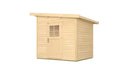 Weka Gartenhaus Blackmount 260, 241x205, Naturbelassen
