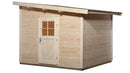 Weka Gartenhaus Blackmount 260, 300x235, Naturbelassen