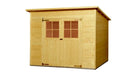 Weka Gartenhaus Blackmount 325, 299x250, Eiche hell lasiert