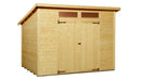 Weka Gartenhaus Limmen 325, 299x250, Eiche hell lasiert