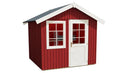 Weka Schwedenhaus Skara 410, 252x248, Schwedenrot