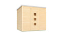Weka Gartenhaus Granby wekaLine 413, 250x250, Naturbelassen