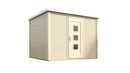 Weka Gartenhaus Granby wekaLine 413, 300x300, Naturbelassen
