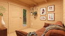 Weka Gartenhaus Amberley, 250x250, grau/anthrazit