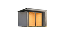 Weka Gartenhaus Amberley, 300x300, grau/anthrazit