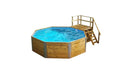 Weka Gartenpool 593, 471x571, Grün imprägniert