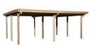 Weka Carport 618, 576x398, Grün imprägniert