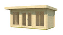 Weka Gartenhaus Stoke 709, 480,00x250,00, Naturbelassen