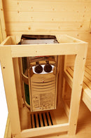 Sanotechnik Finnish sauna PANORAMA sauna for 2 people 130x120x200 cm
