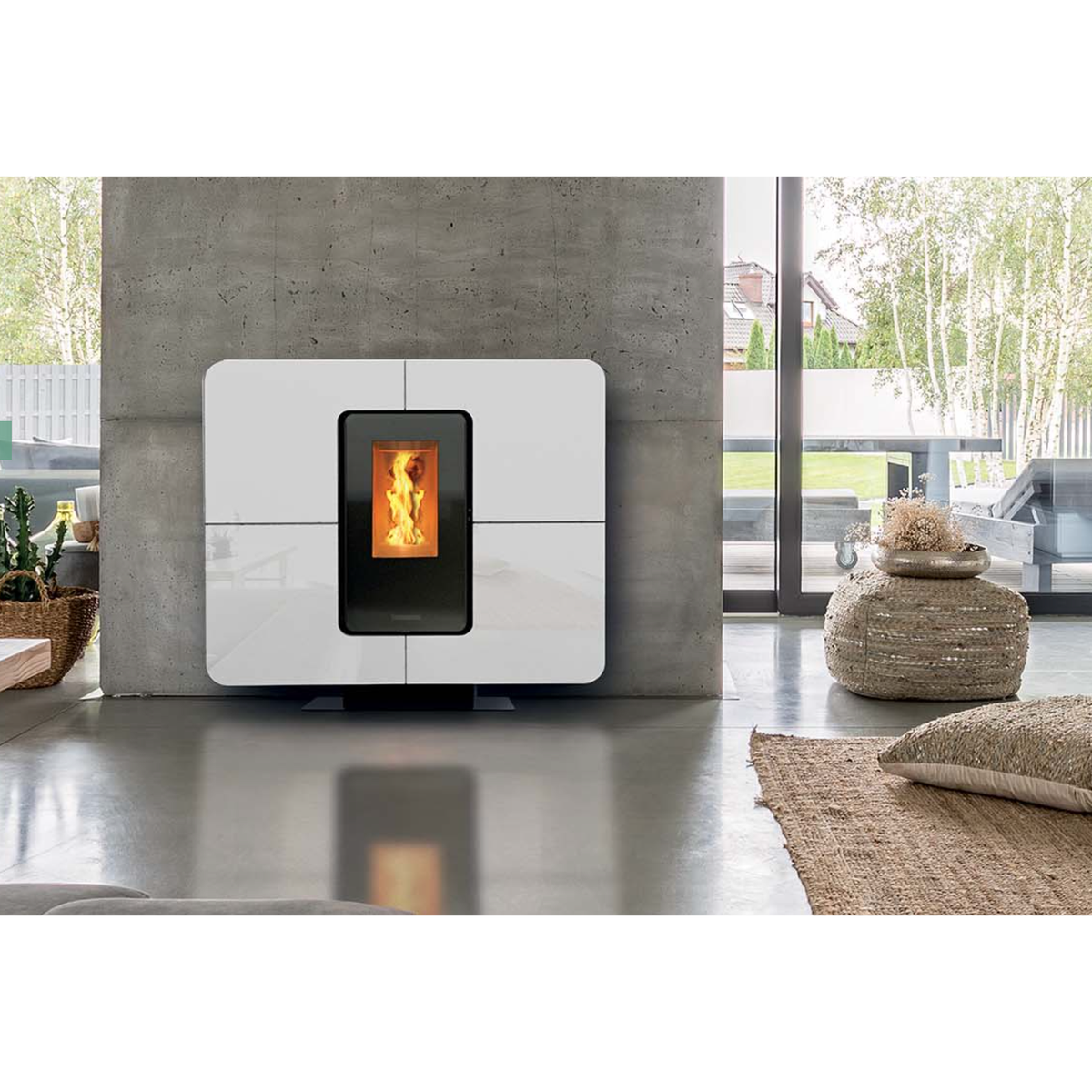 Stufa a pellet Thermorossi Slimquadro 11