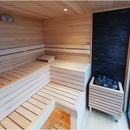 Supine Gartinesauna Panorama Bay