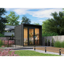Fjordholz Gartenhaus Modell Office Box Größe S schwarz