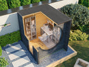 Fjordholz Gartenhaus Modell Office Box Größe XXS schwarz