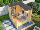 Fjordholz Gartenhaus Modell Office Box Größe XXS natur