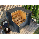 Fjordholz Sauna House Model Box Size XXS Black