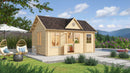 Fjordholz Gartenhaus Modell Teehaus Bradford 44