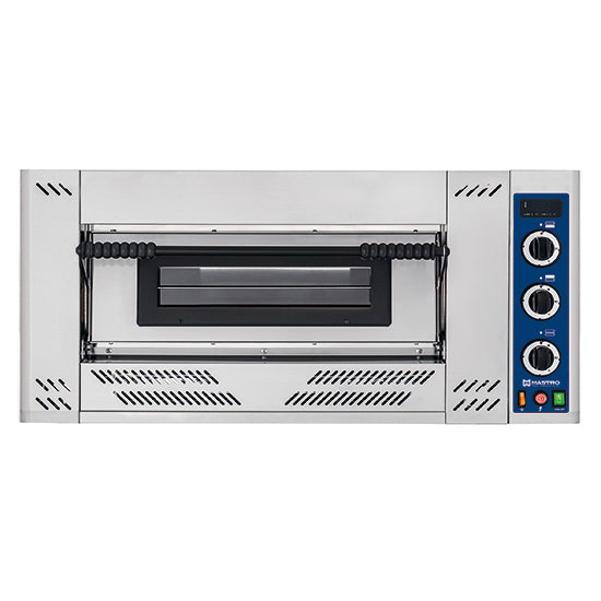 Virtus & Mastro Gas-Pizzaofen für 4 Pizzen ø 30 cm, mechanische Bedienung